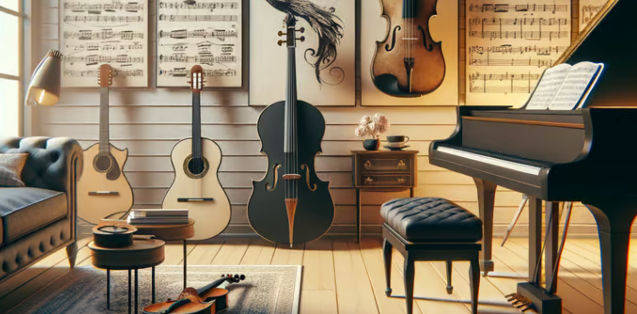 How Music Artwork Enhances Creative Spaces